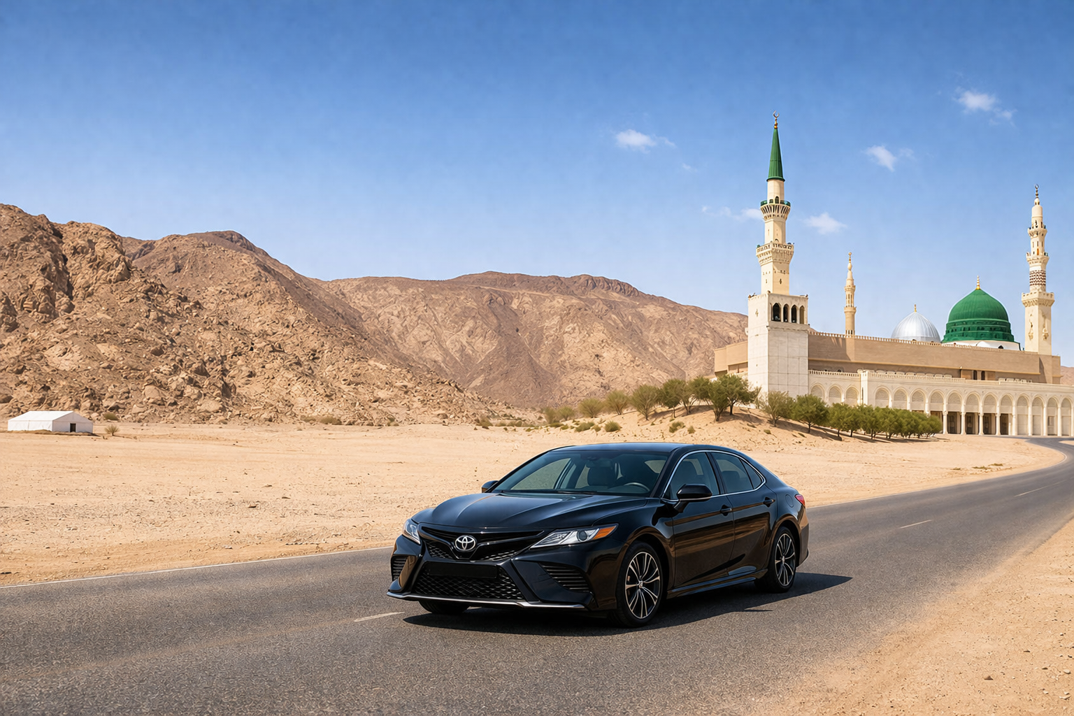 Wadi e Jinn Ziyarat Taxi from Madinah