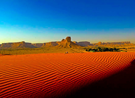 Red Sand Dunes