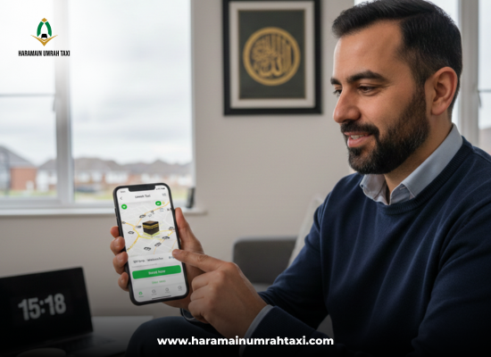 how to book best umrah taxi online in makkah