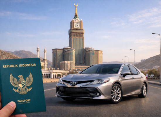 private umrah taxi services online from indonesia