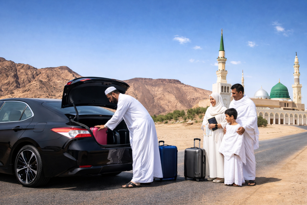 Haramain Umrah Taxi for Wadi e Jinn Travel