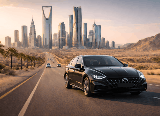Hyundai Sonata Taxi Service in Saudi Arabia