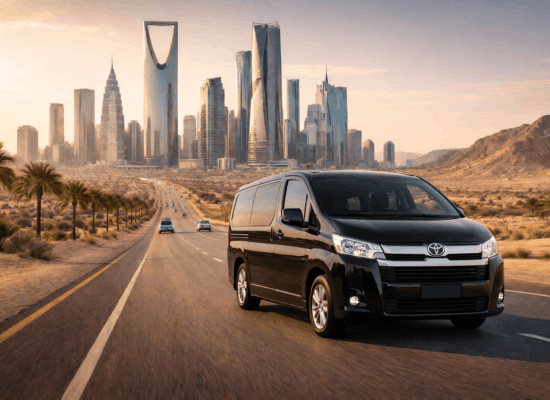 Toyota Hiace or Hi Roof Taxi Services in Saudi Arabia