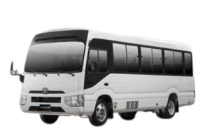 coaster as taxi service in makkah madinah and jeddah